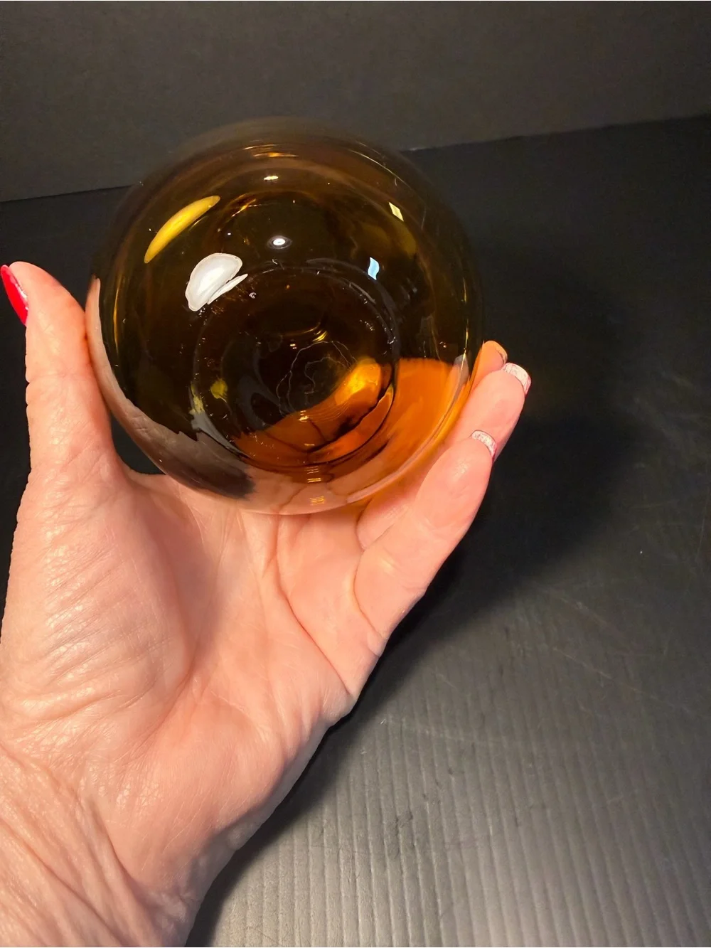 Vintage IKEA Salong Glass Bud Vases - Set of 2 Moss Green & Amber Brown